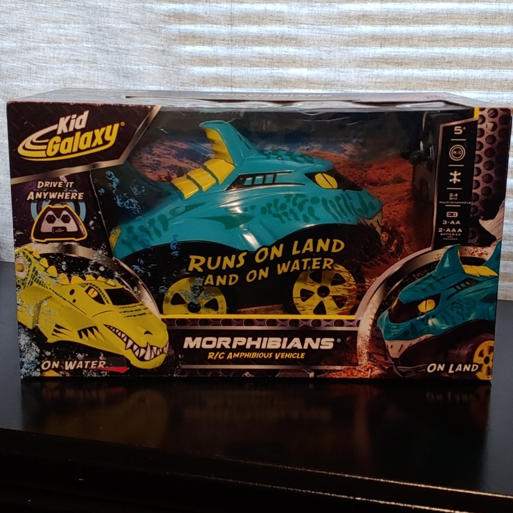 Water and Land Remote Control Car